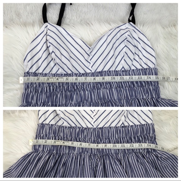 Express Ruffle striped top - Picture 2 of 8